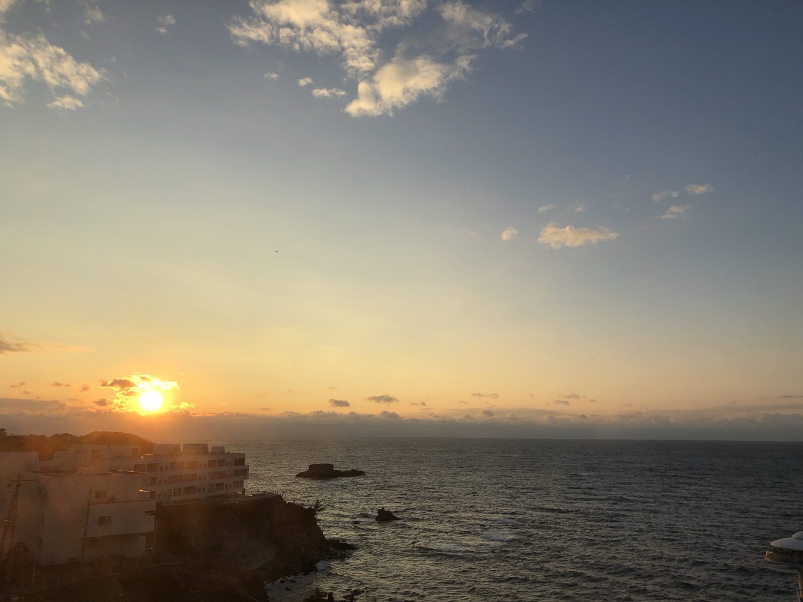 感動の夕景